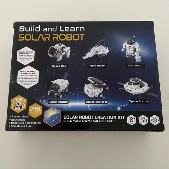 STEM Build And Learn Solar Robot Science Kit - Picture 2 of 2